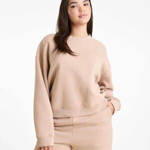 Nuuds Women’s OG Classic Crewneck Sand Sweatshirt Sz S